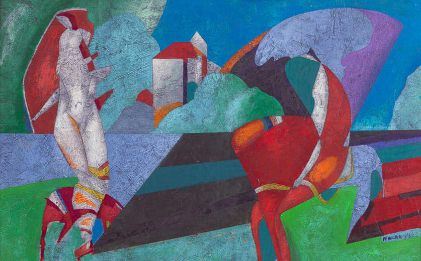 Volodymyr Makarenko, Museo Ralli, Cesarea   